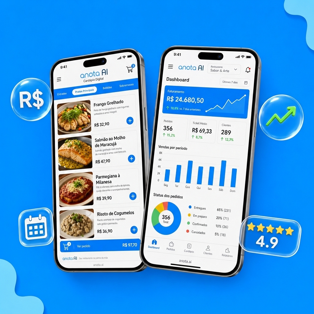 Anota AI — app de gestão para restaurantes