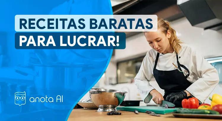 receitas baratas para vender e lucrar