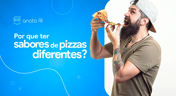 sabores de pizza diferentes