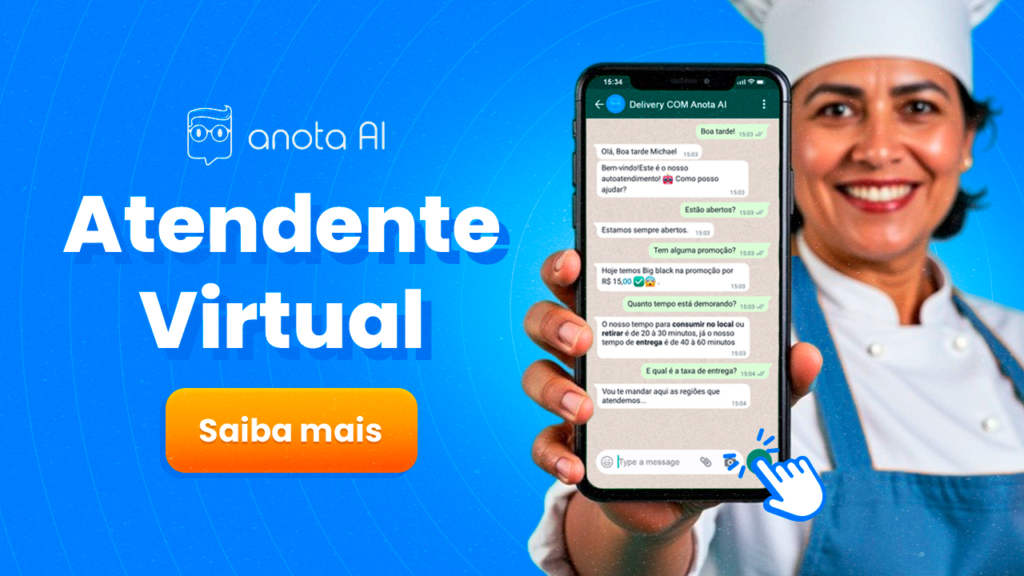 atendente virtual para delivery