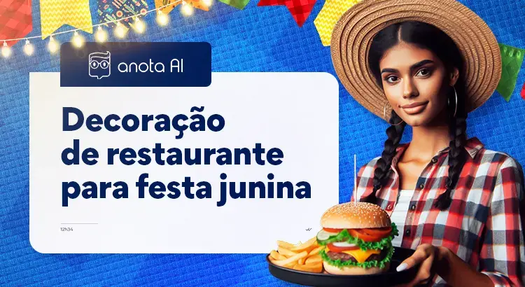 decoração simples de festa junina