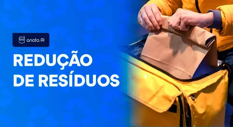 redução de resíduo em restaurante