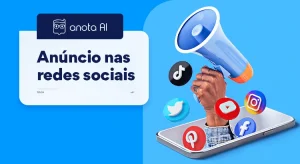 imagem que representa anúncios nas redes sociais