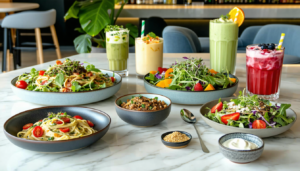 como divulgar restaurante vegano