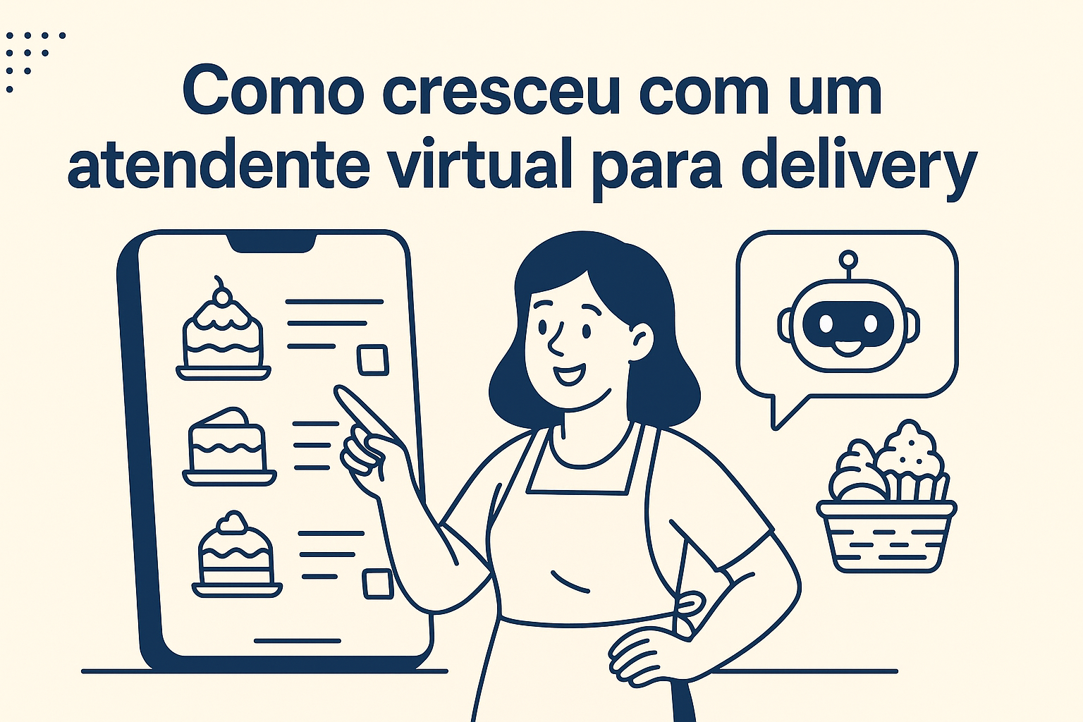 atendente virtual para delivery