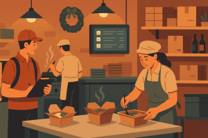 como organizar o delivery após a black friday