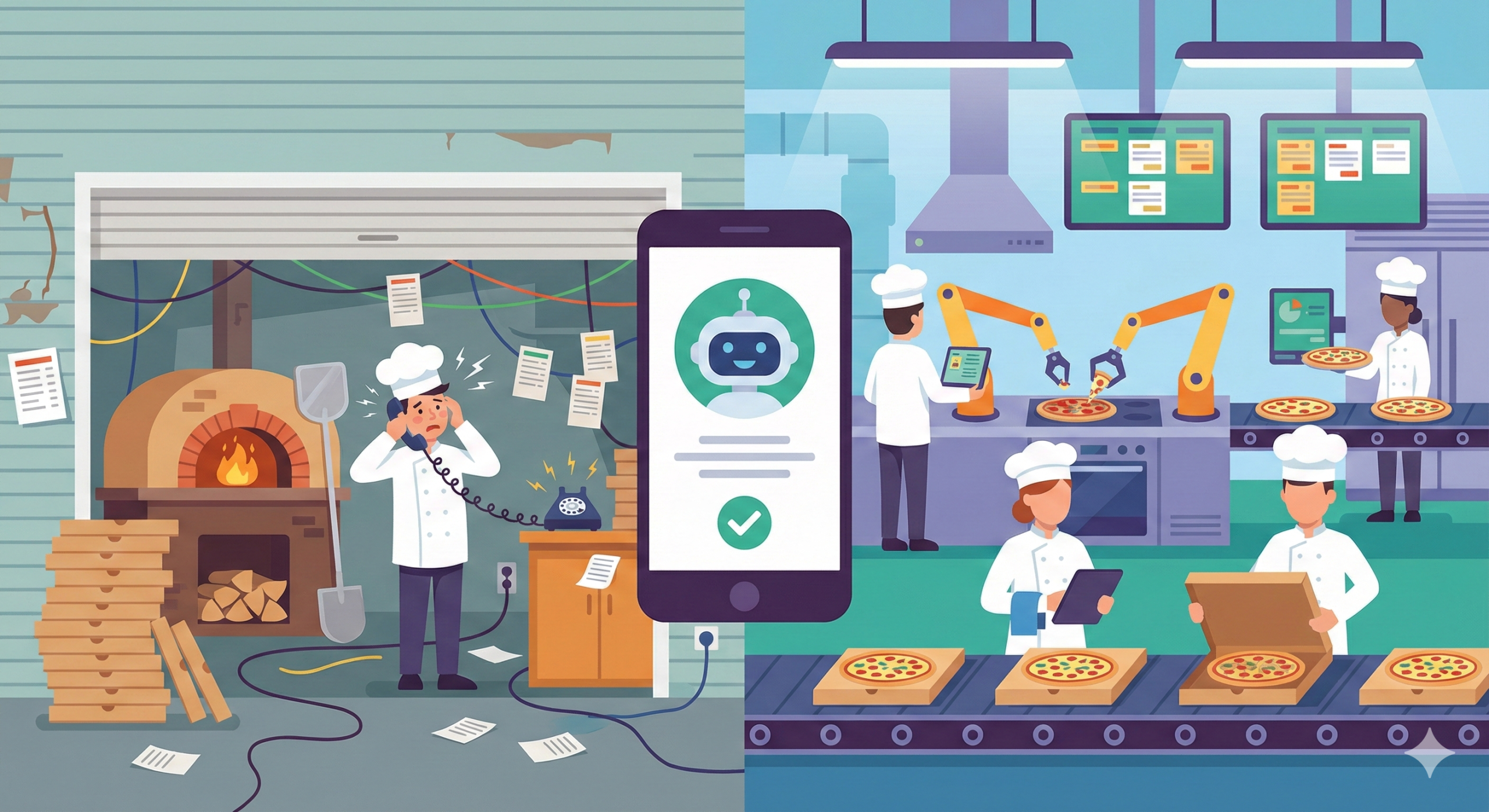 automatização de pedidos para restaurantes